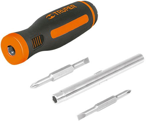 Tuốc nơ vít nhiều đầu có từ Truper 14200