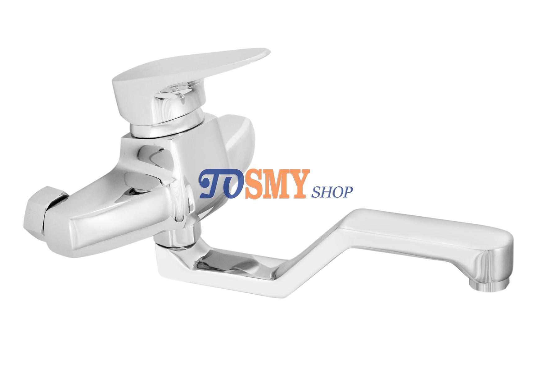 Vòi rửa chén nóng lạnh âm tường cao cấp cn08