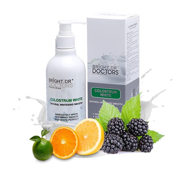 Sữa non tắm trắng Bright Doctors Colostrum White 300ml