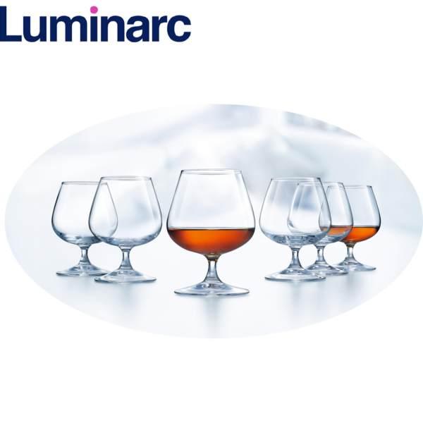 Bộ 6 ly rượu thủy tinh luminarc cognac 250ml g2629