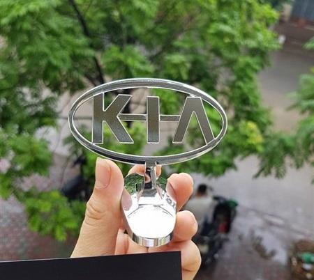 Huy hiệu Logo Cao Cấp hãng xe KI A gắn nắp capo AutoPlaza