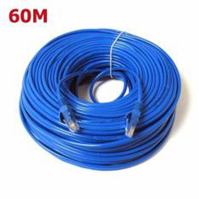 Dây cáp mạng internet/ mạng lan k&h 2 đầu bấm sẵn 60m loại tốt