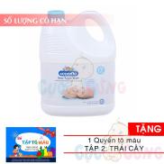 Nước giặt tẩy KoDoMo 3000ml - Thái LanTẶNG 1 quyển tô màu
