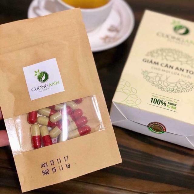 viên uống giảm cân thảo dược cường anh- giảm cân an toàn