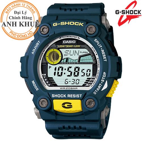 Đồng hồ nam dây nhựa G-SHOCK chính hãng Casio Anh Khuê G-7900-2DR
