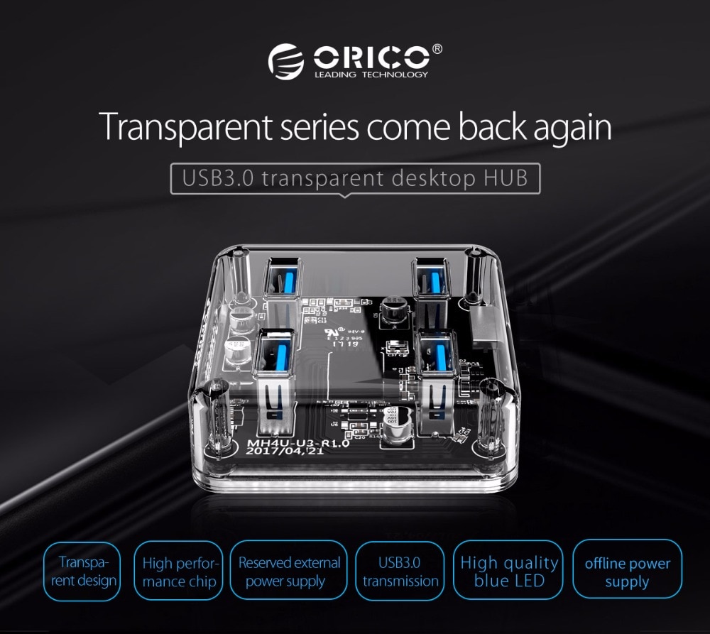 Hub-Chia-4-Cong-USB-3.0-Orico-MH4U Hub-Chia-4-Cong-USB-3.0-Orico-MH4U