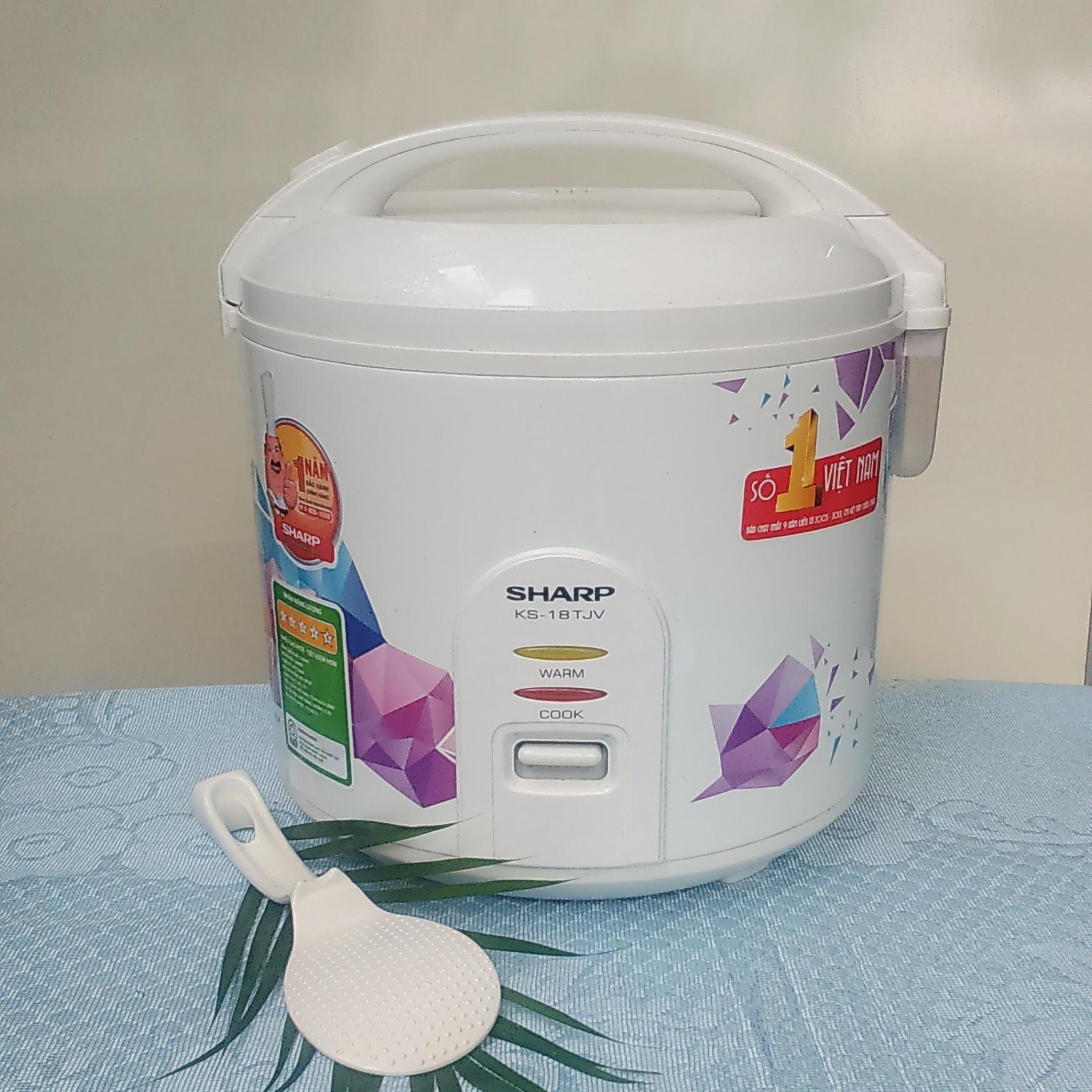 Nồi cơm điện Sharp 1.8 lít KS-18TJV