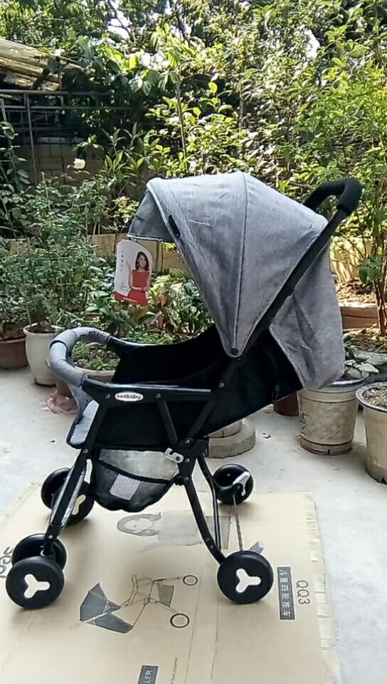 Xe đẩy trẻ em Seebaby qq2 ( ghi)