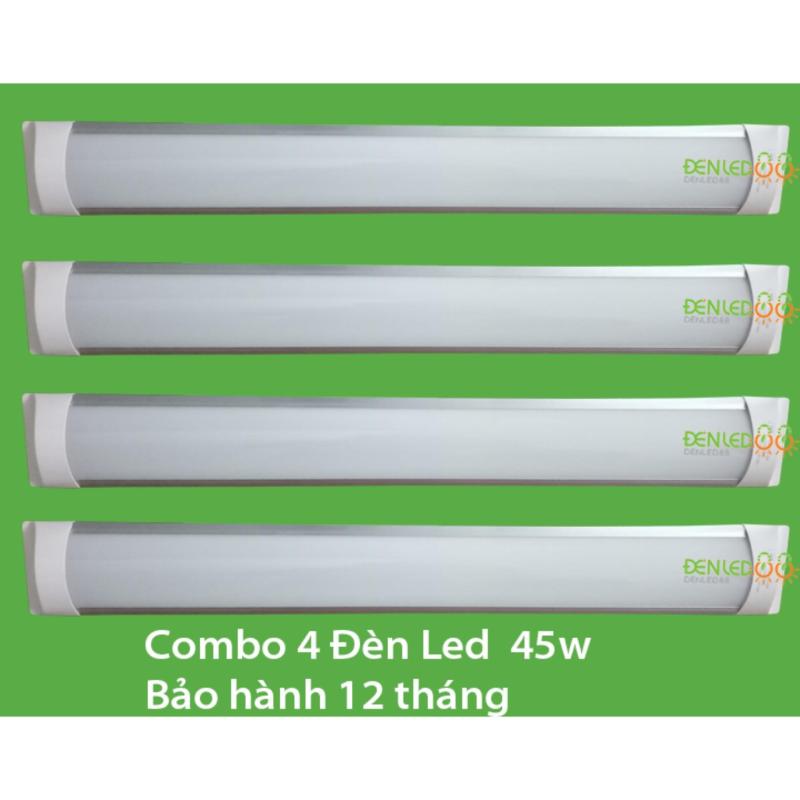 Bộ 4 đèn led Tuýp bán nguyệt 45w