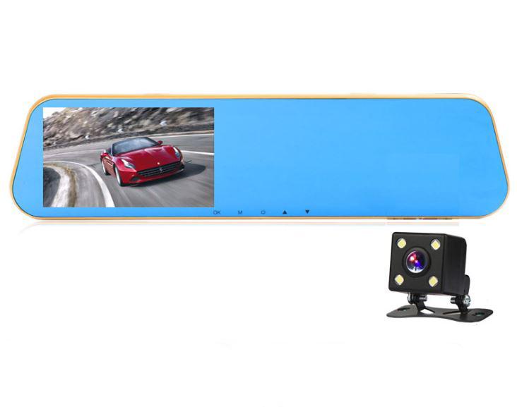 Camera hành trình Full HD 1080, có camera lùi
