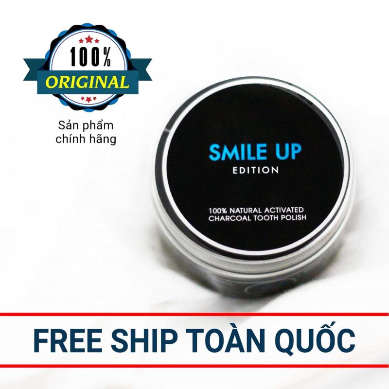 than hoạt tính trắng răng SMILE UP