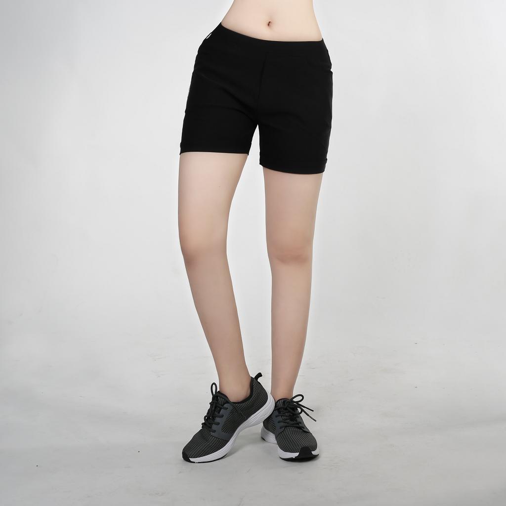 [HCM]Quần short kaki nữ co giản cao cấp hàn quốc (màu đen)