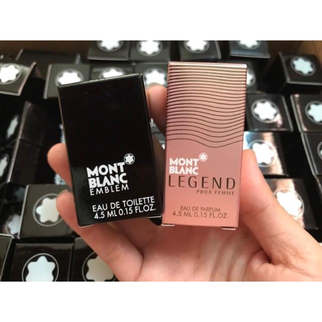 Nước hoa mini Mont blanc 4ml - Chọn nam/nữ