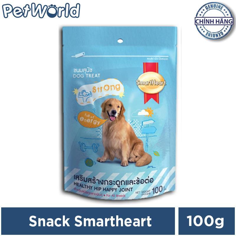 Bánh snack SmartHeart Giúp Hông & Khớp Chắc Khoẻ Cho Chó 100g.