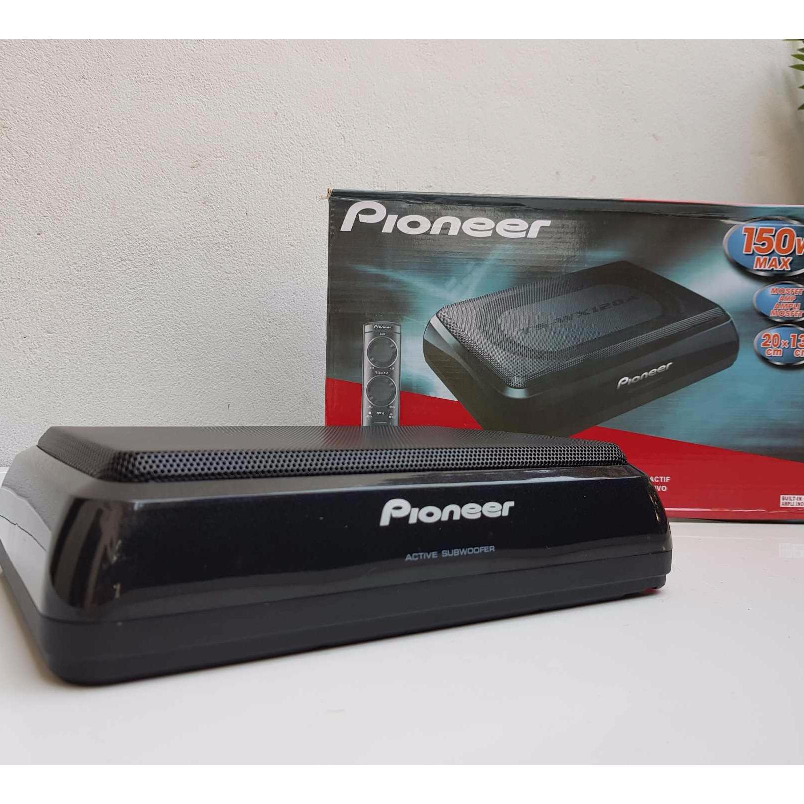 loa sub trên ô tô-loa sub pioneer TS-WX120A
