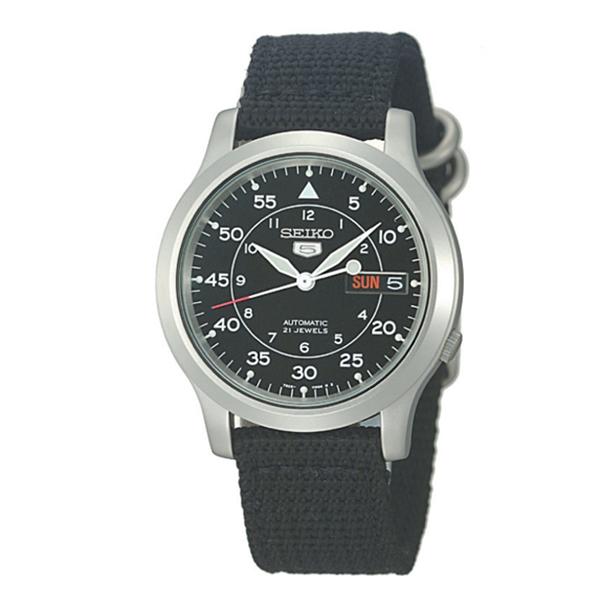 Đồng hồ nam dây Nato Seiko 5 Quân đội SNK809K2