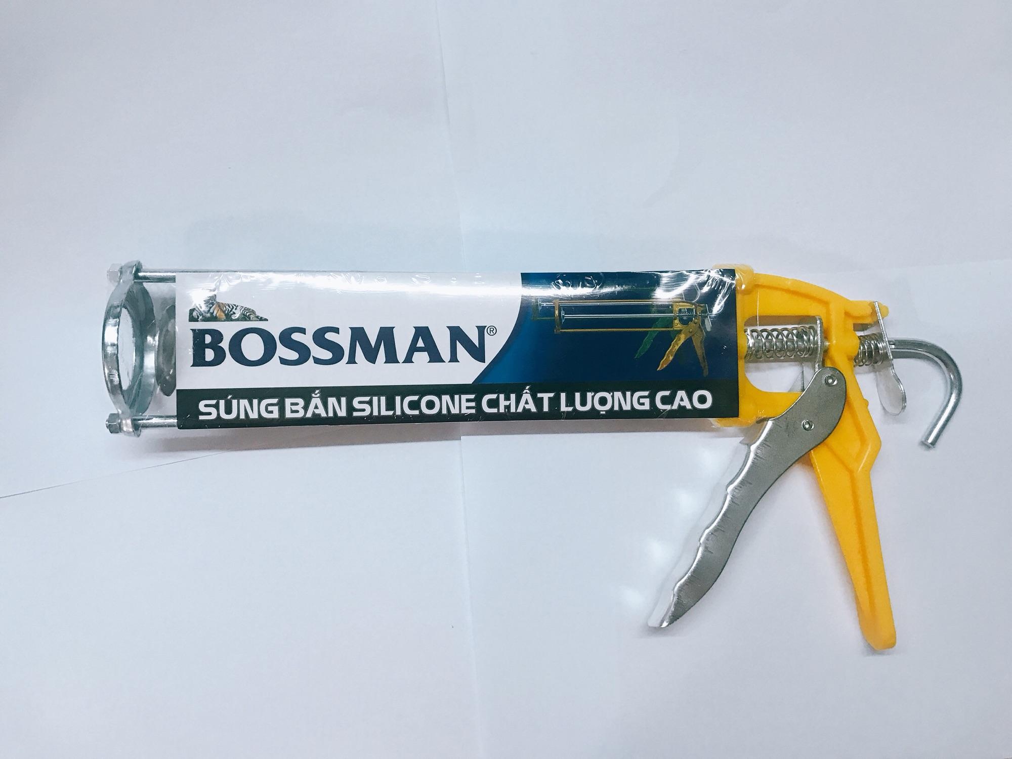 Súng bắn keo silicon Vàng hiệu Bossman