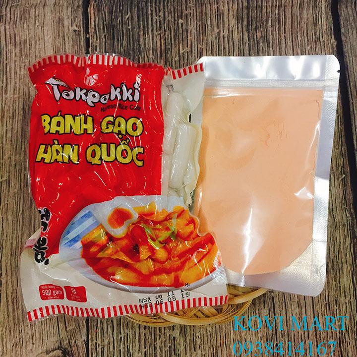 500g tokpokki green foods + 100g bột xí muội