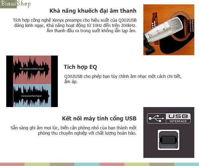 Mixer 3 cổng Behringer