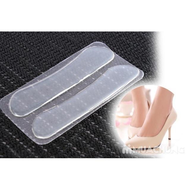 Set 2 miếng lót giầy sau silicon siêu rẻ, siêu tiện ích