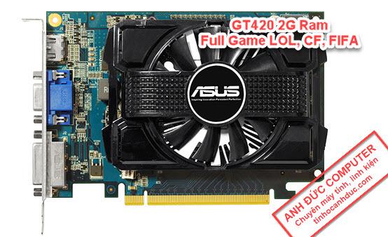 Vga xả hàng game asus gt420-2gd3-di