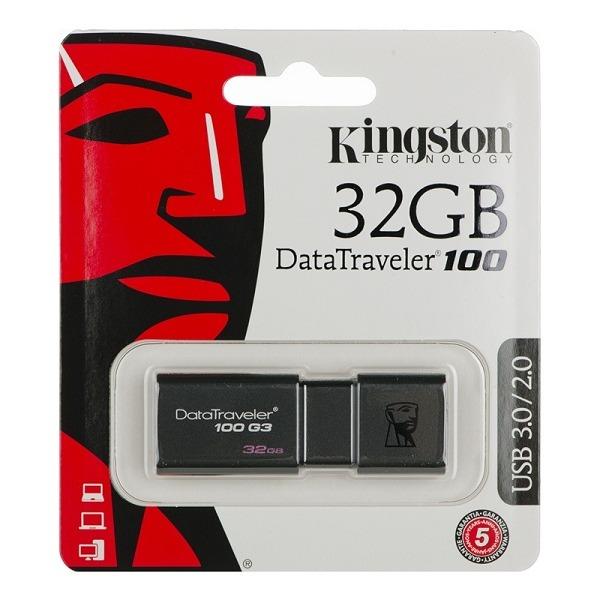 Usb kingston dt100g3 usb 3.0 32gb - bảo hành 60 tháng chính hãng