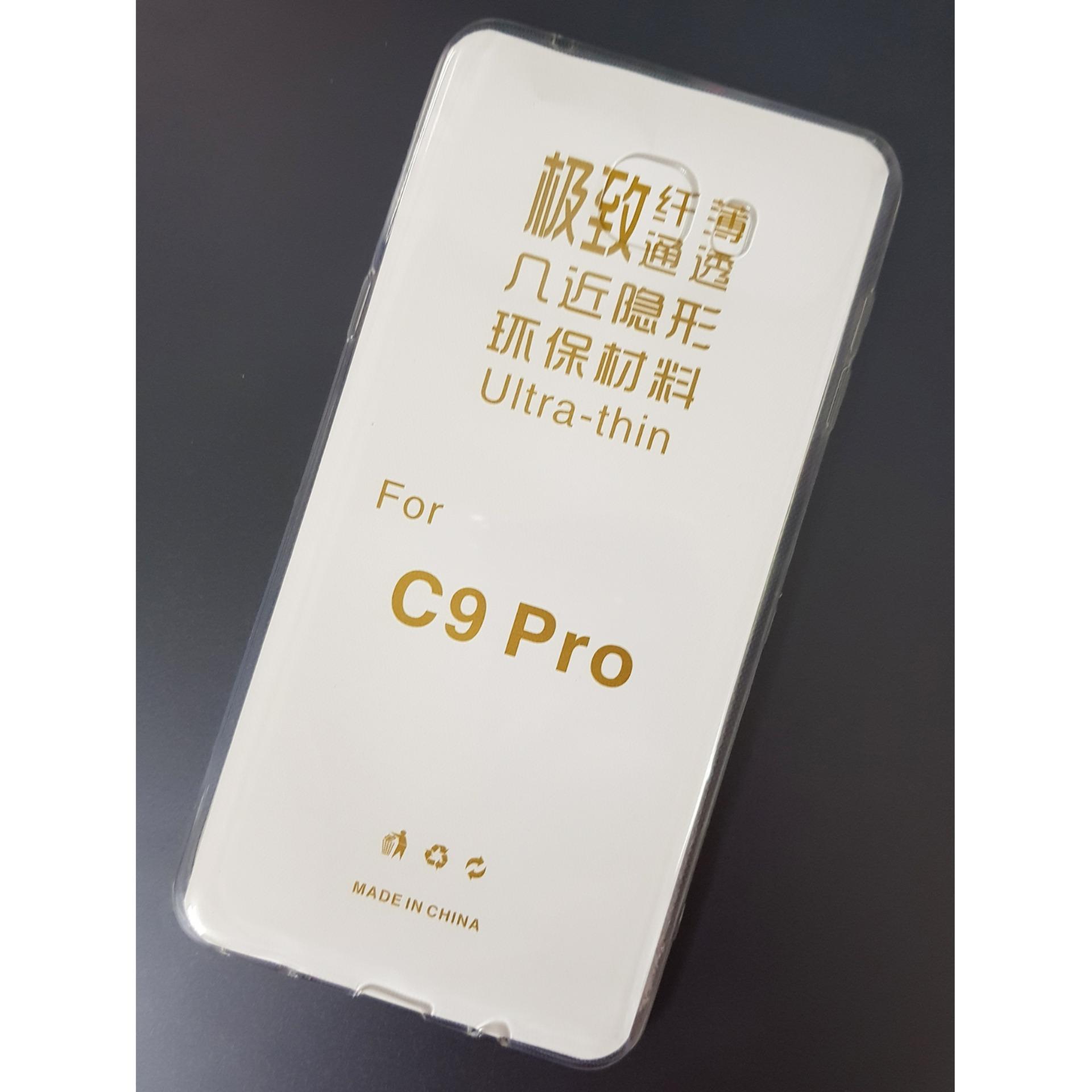 Ốp lưng samsung galaxy c9 / c9 pro dẻo silicon mỏng trong suốt