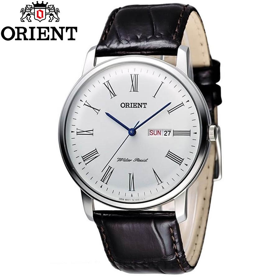 Đồng hồ nam dây da orient fug1r009w6
