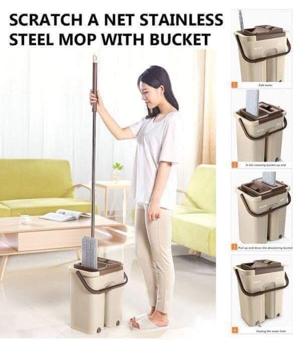 BÁO GIÁ Chổi Lau Nhà Sơn Tiến | Shopee Lazada Sendo Tiki mới nhất 56 Chổi lau nhà 360 gạt nước có thùng