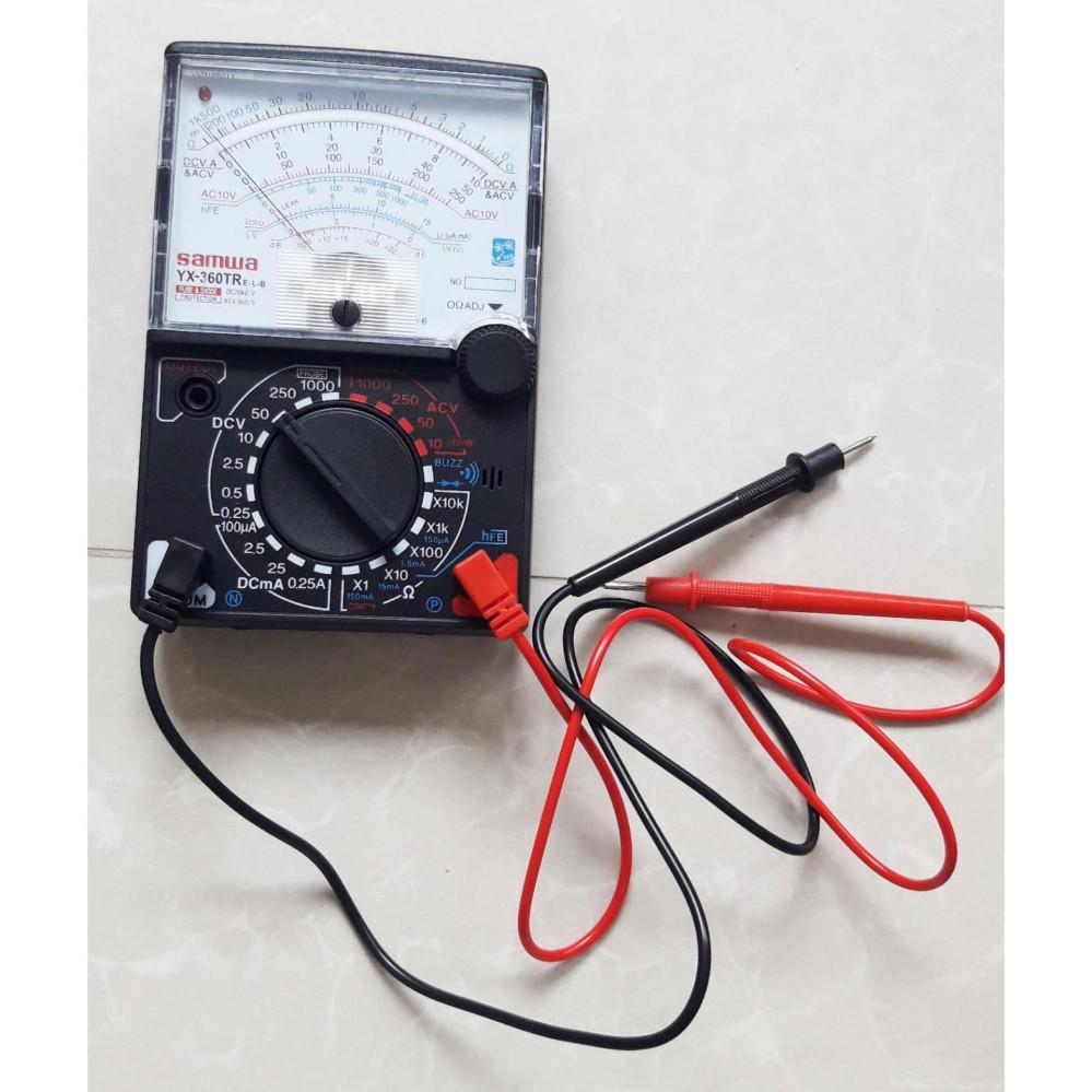 Đồng hồ đo kim vạn năng samwa yx-360tre loại tốt kèm pin