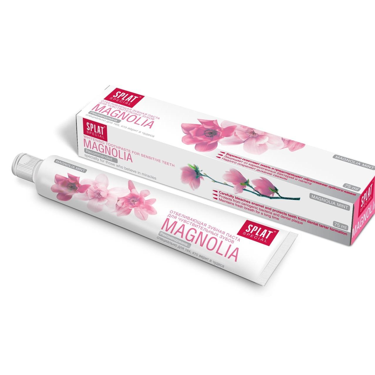 Kem đánh răng SLAT Magnolia, hoa mộc lan 75ml