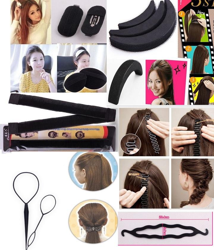 Combo 12 phụ kiện tạo kiểu tóc thời trang