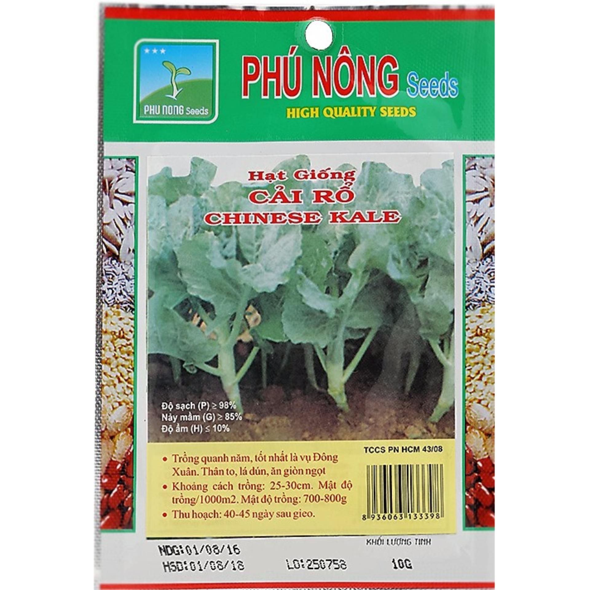 [HCM]Hạt giống Cải Rổ  PN  - 10g