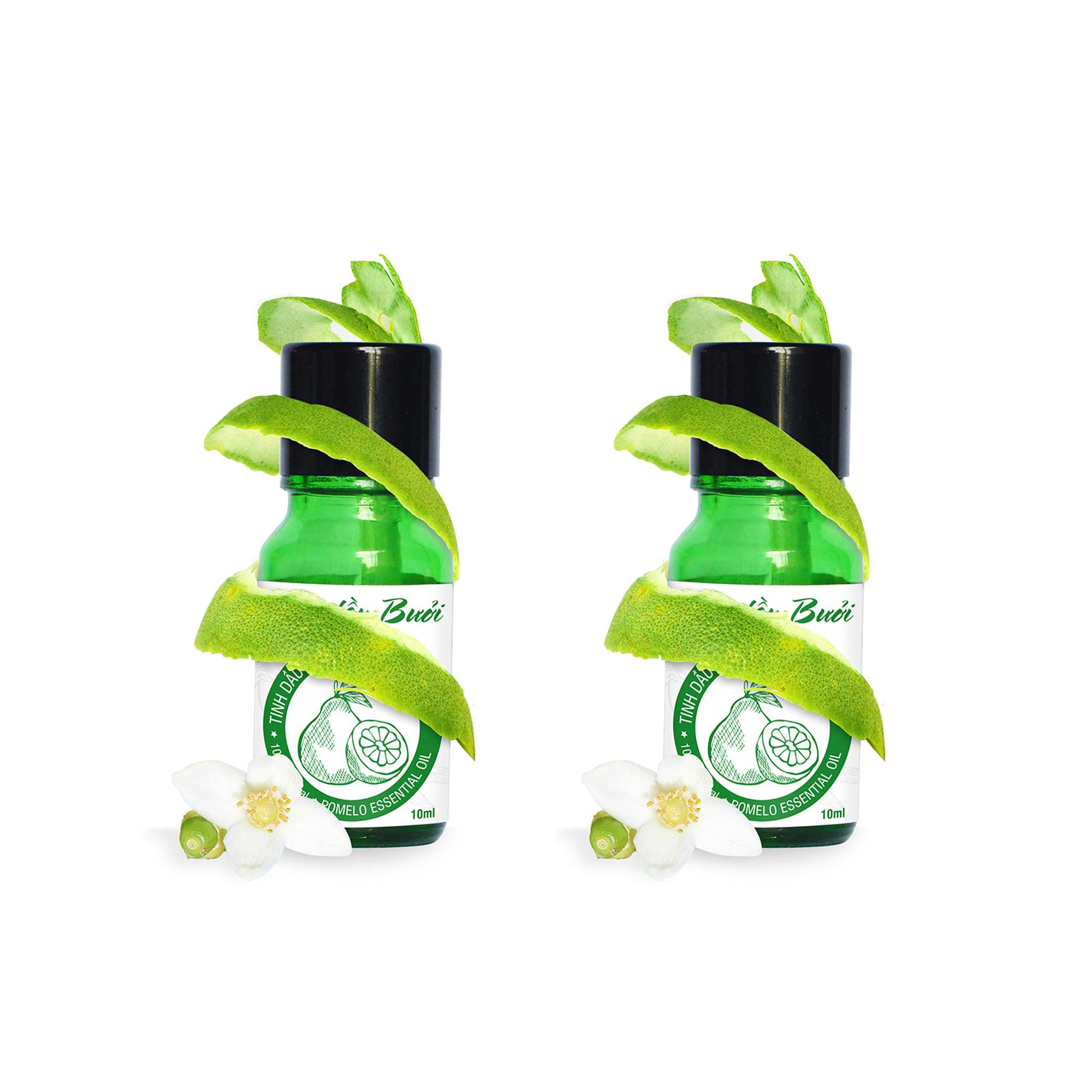 Combo 02 tinh dầu bưởi đất việt