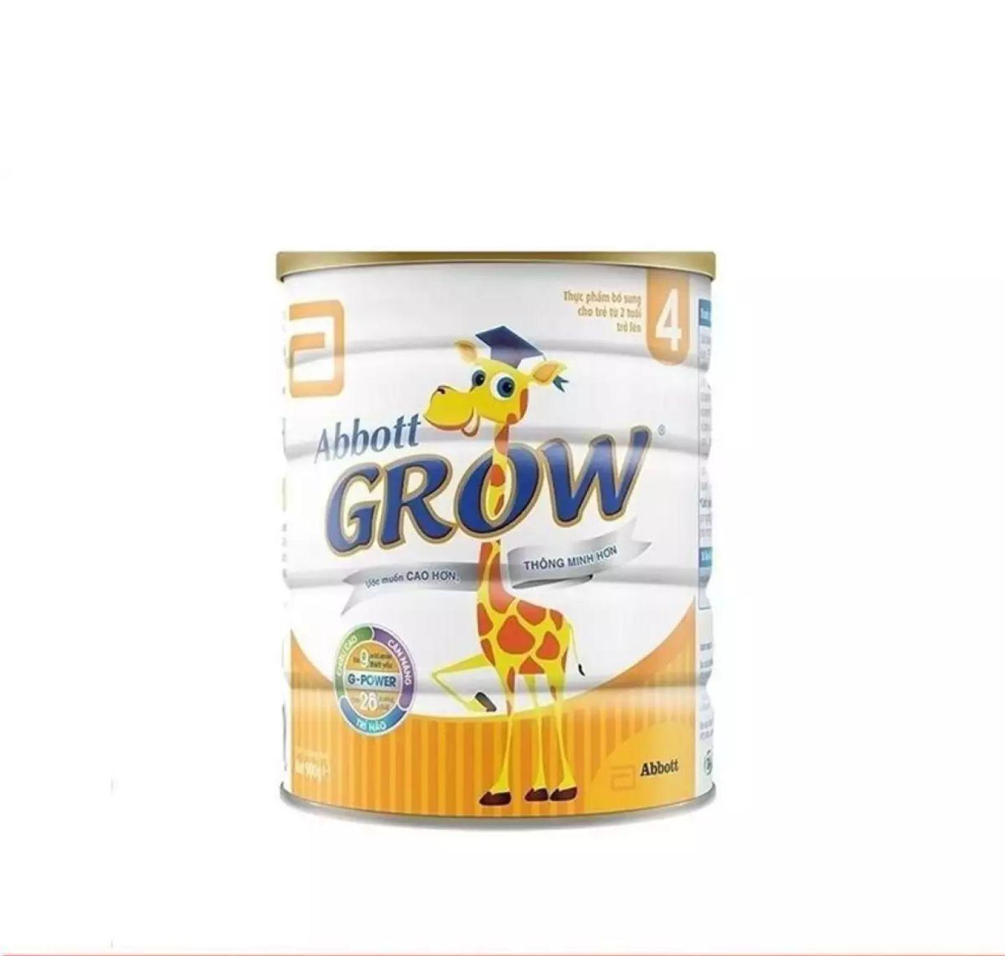 Sữa bột Abbott Grow 4 G-Power Hương Vani 900g