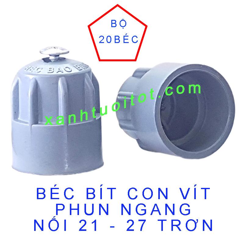 [HCM]Bộ 20 Béc bít con vít phun ngang nối trơn 27