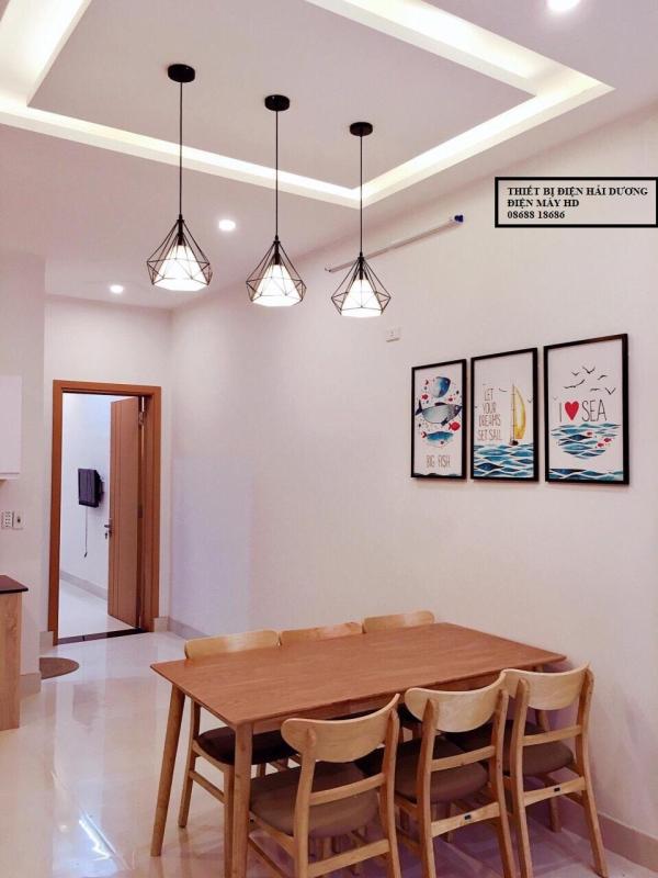Đèn thả kim cương khung sắt TH-SKC250