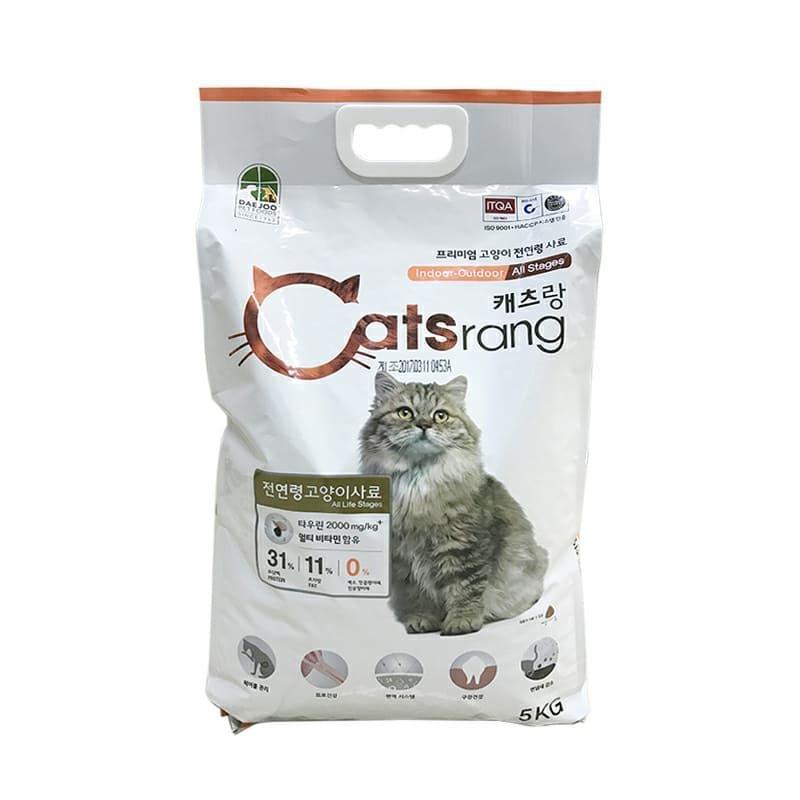 Hạt Khô Cho Mèo Catsrang 1Kg (Túi Chiết) Với Hàm Lượng Dinh Dưỡng Cân Bằng Giúp Giảm Mùi Hôi Khó Chịu, Phòng Tránh Bệnh Quáng Gà ở Mèo