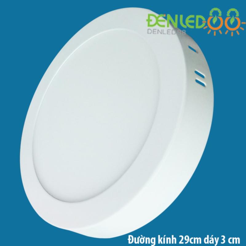 Đèn Ốp trần 24w tròn trắng