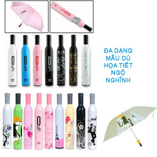 [HCM]DÙ ĐI MƯA XẾP GỌN HỌA TIẾT SIÊU DỄ THƯƠNG NHIỀU MÀU