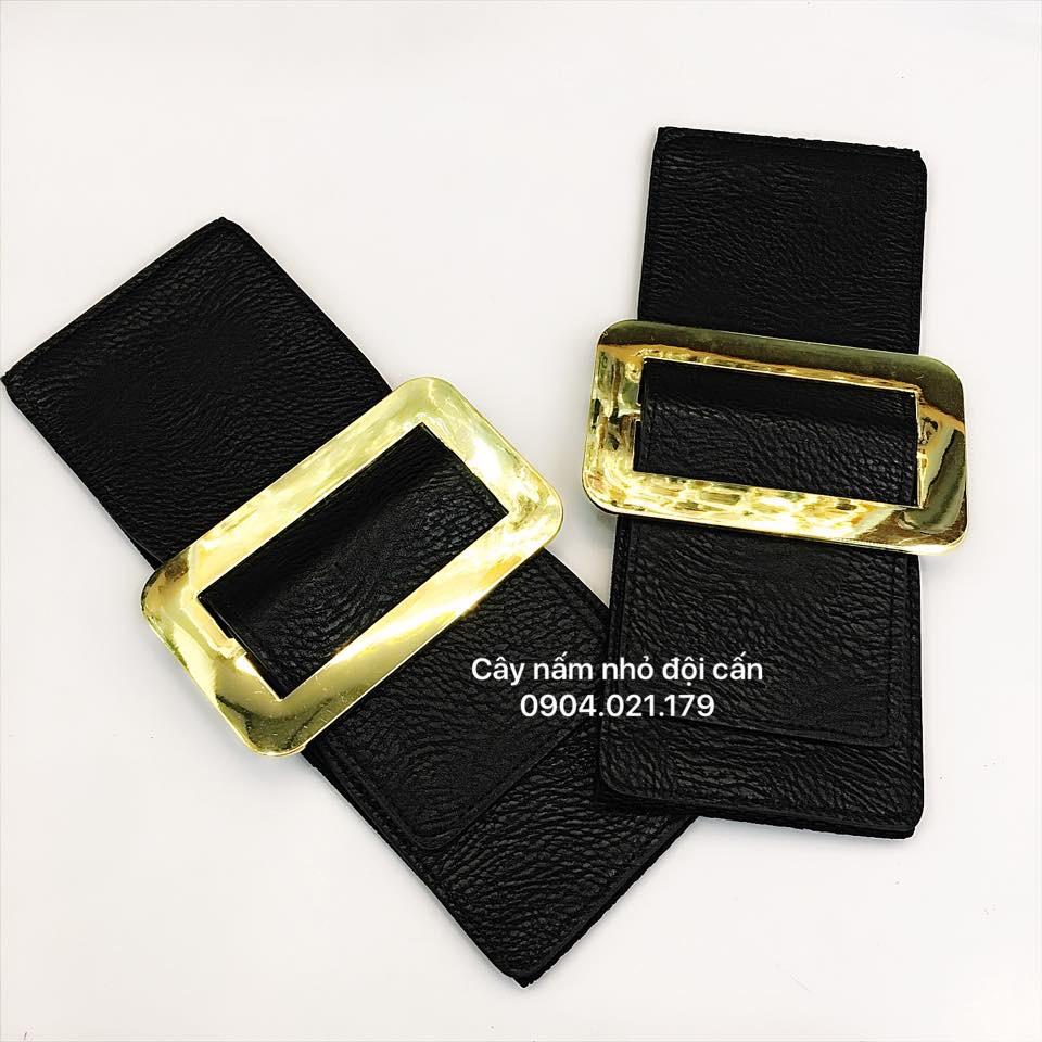 thắt lưng chun mặt chữ nhật-bản lớn(10cm)