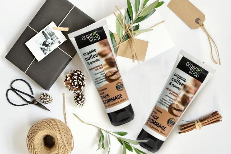 Tẩy da chết cho mặt Organic - chiết xuất CÀ PHÊ 75ml