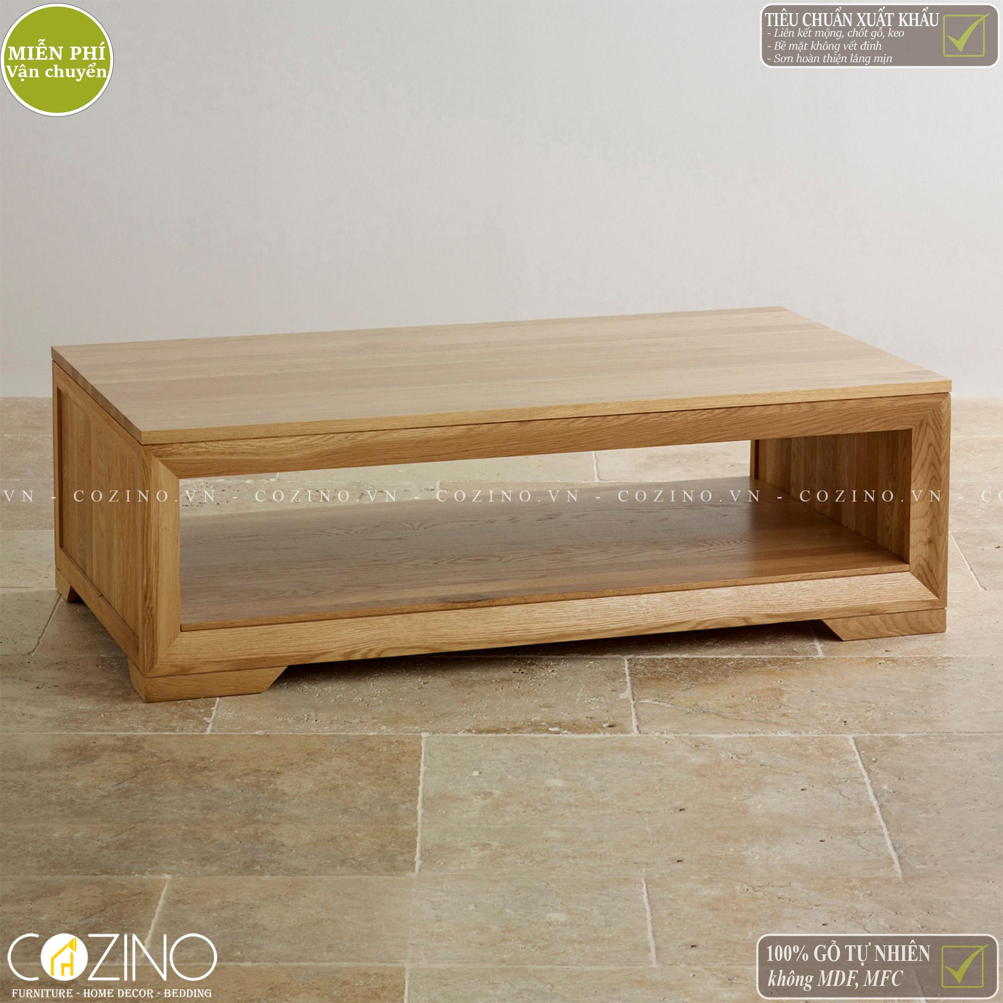 Bàn sofa Camber gỗ sồi