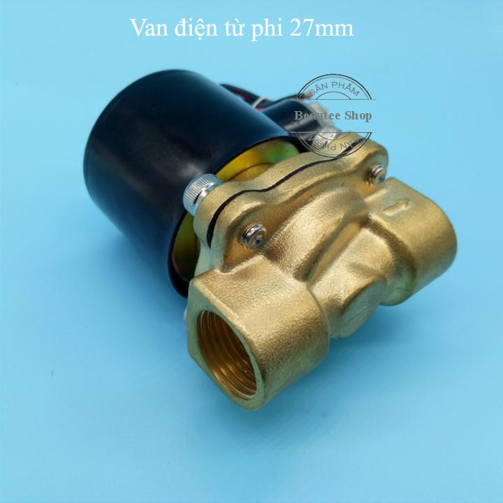 Van điện từ phi 27mm 220vthường đóng van đồng coi đồng