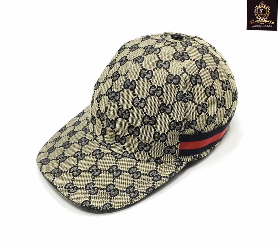 Mũ kẻ caro viền kẻ 2 bên Đẹp Giá Hạt Rẻ màu đen ghi