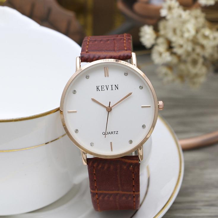 Đồng hồ nam dây da Kevin