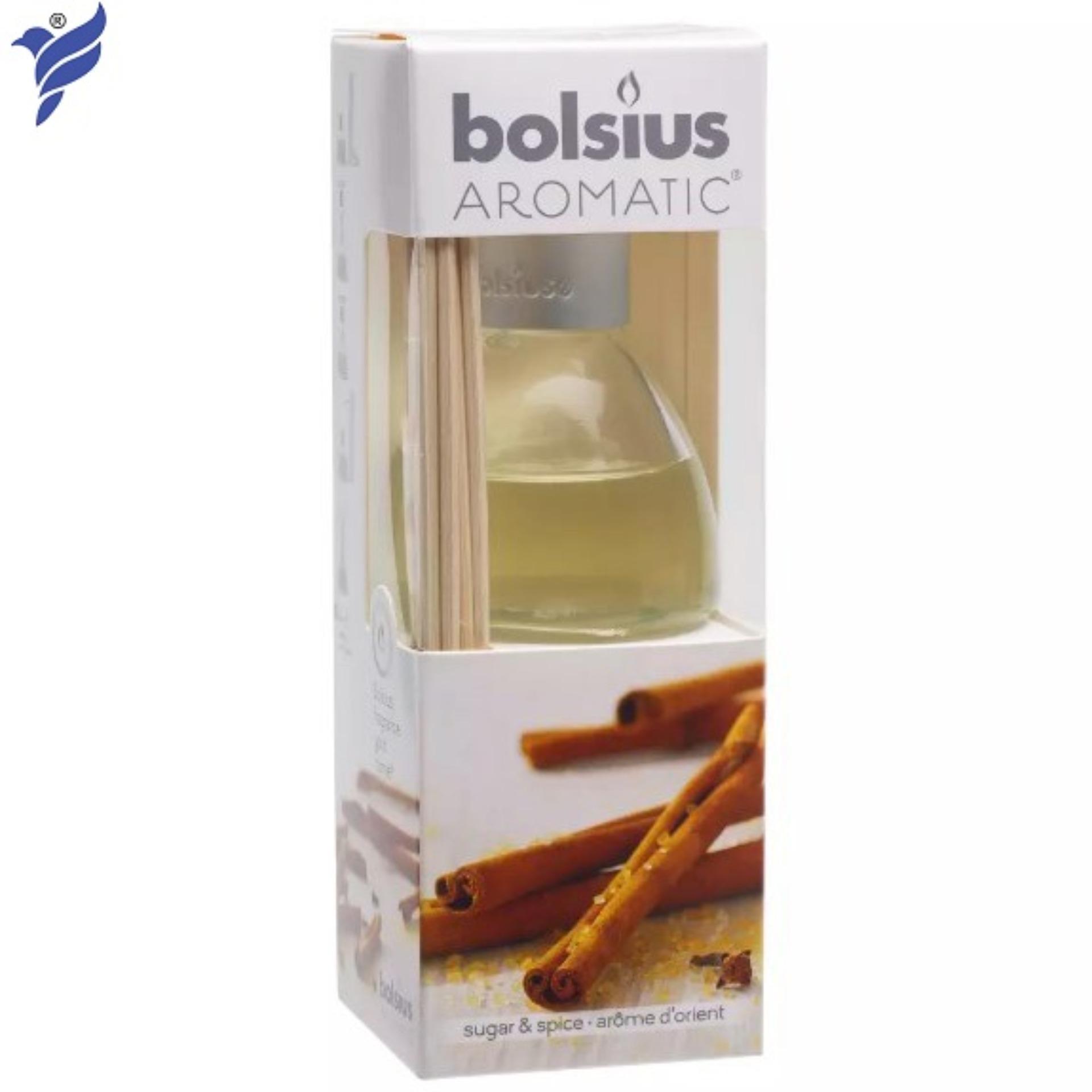 Tinh dầu tán hương bolsius bol3359 sugar & spice 45ml