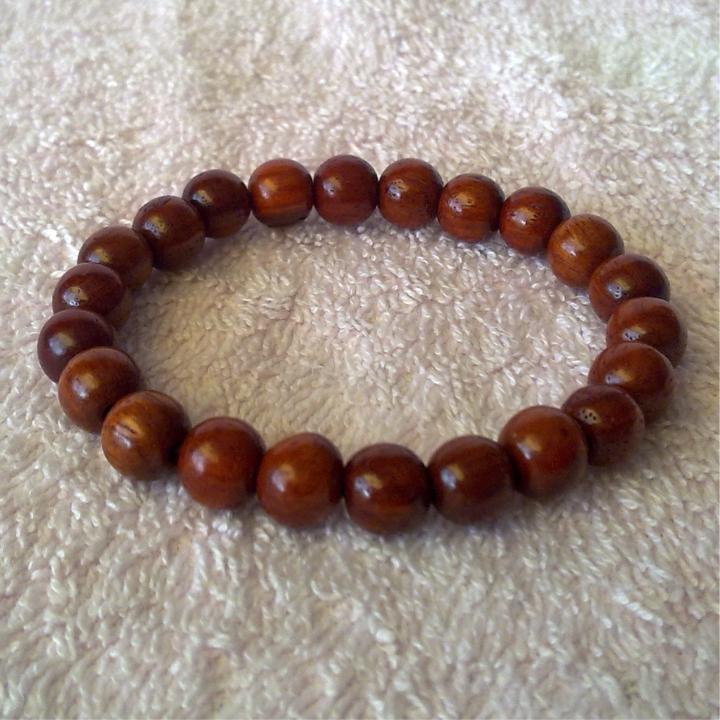 [HCM]Vòng đeo tay gỗ giáng hương 8mmphù hợp cho người nặng khoảng 50kg trở lại đeo tay