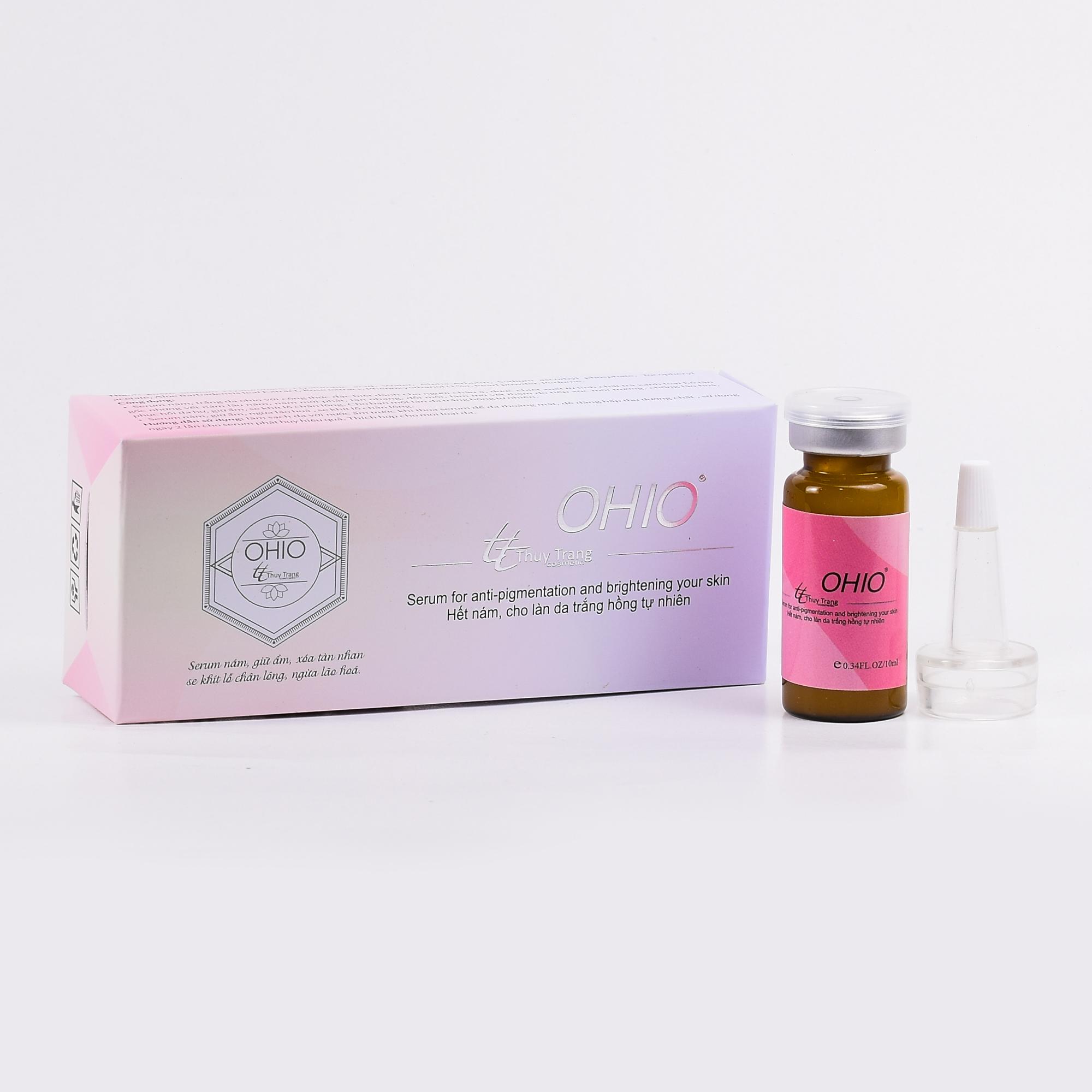 Serum Nám, Giữ ẩm, Xóa tàn nhang, Se khít lỗ chân lông, Ngừa lão hóa Ohio Ốc Sên New Day - Thanh Loan