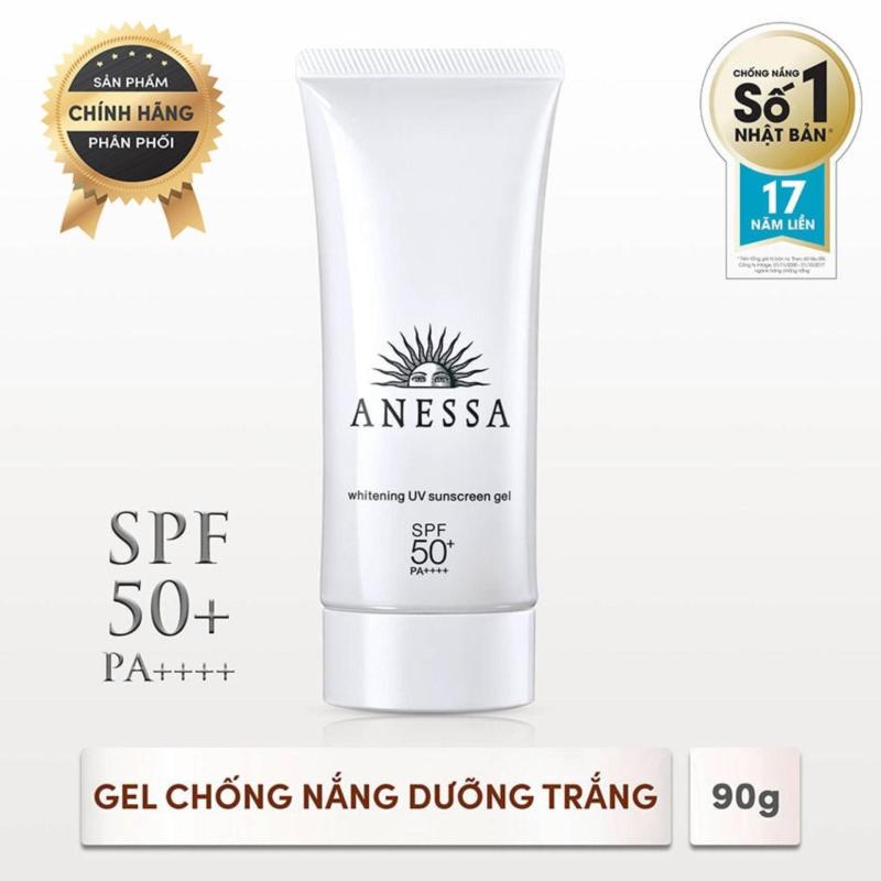 Gel chống nắng dưỡng trắng Anessa Whitening UV Sunscreen Gel - SPF50+, PA++++ - 90g cao cấp